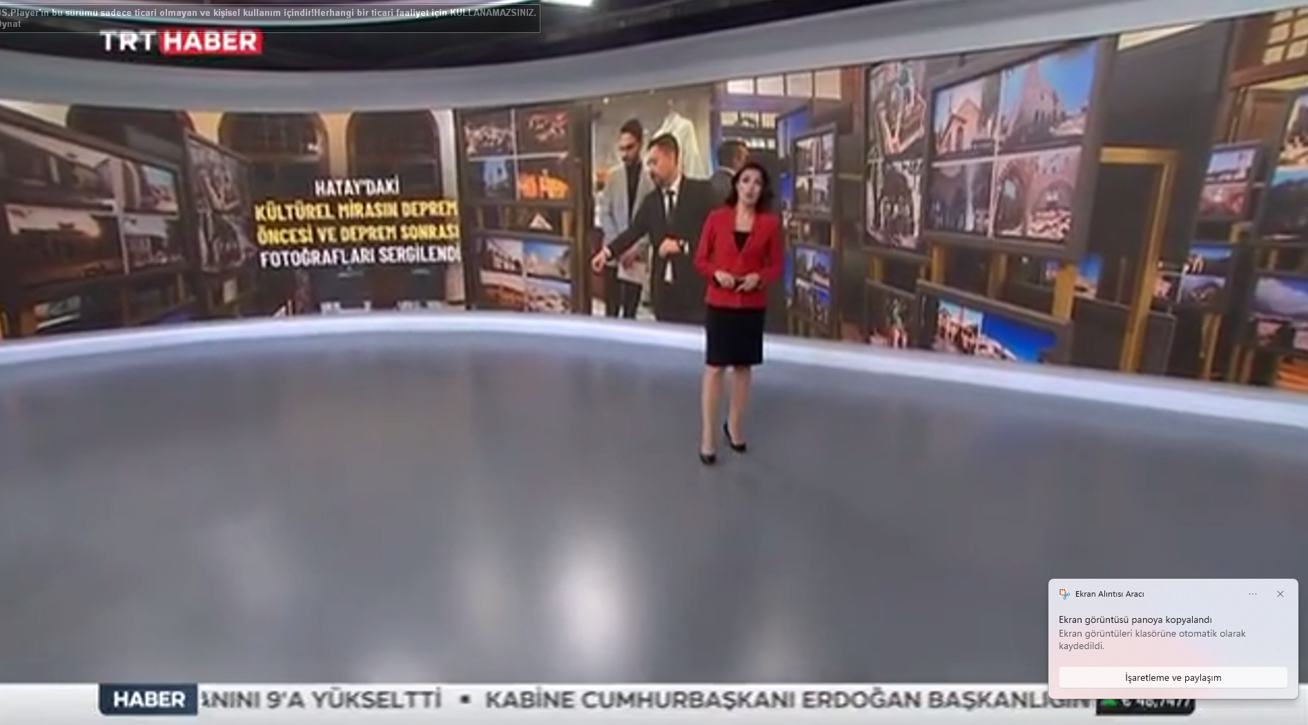 Deprem ve Miras Sergisi Trt Haber 2